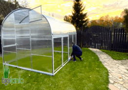 Теплица Тюльпан Гибрид 3,5М — УДОБСТВО ИСПОЛЬЗОВАНИЯ — фото