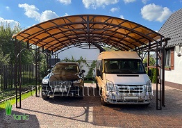 Каталог — Навесы из поликарбоната — фото