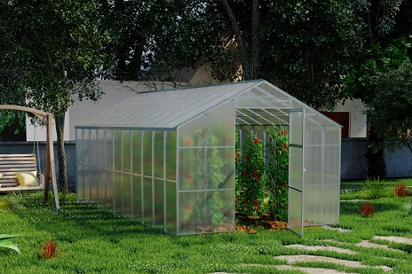 Прямостенные теплицы — Теплица Агросфера - Домик — фото