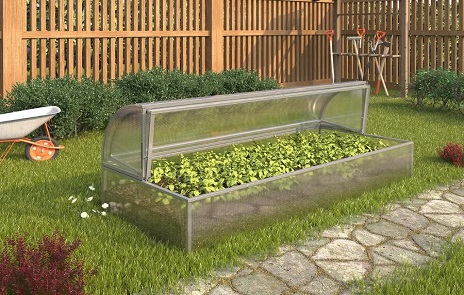 Теплицы со сдвижной крышей — Парник Лотос — фото