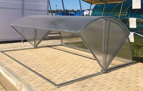 Теплицы со сдвижной крышей — Парник Агросфера Хлебница — фото